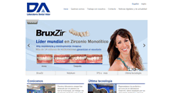 Desktop Screenshot of dentalastur.com